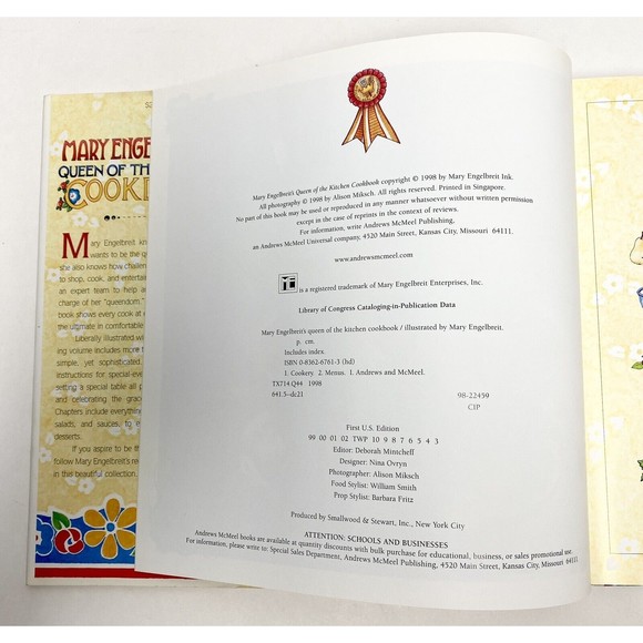 Mary Engelbreit's Queen of the Kitchen Cookbook by Mary Engelbreit - Picture 5 of 9